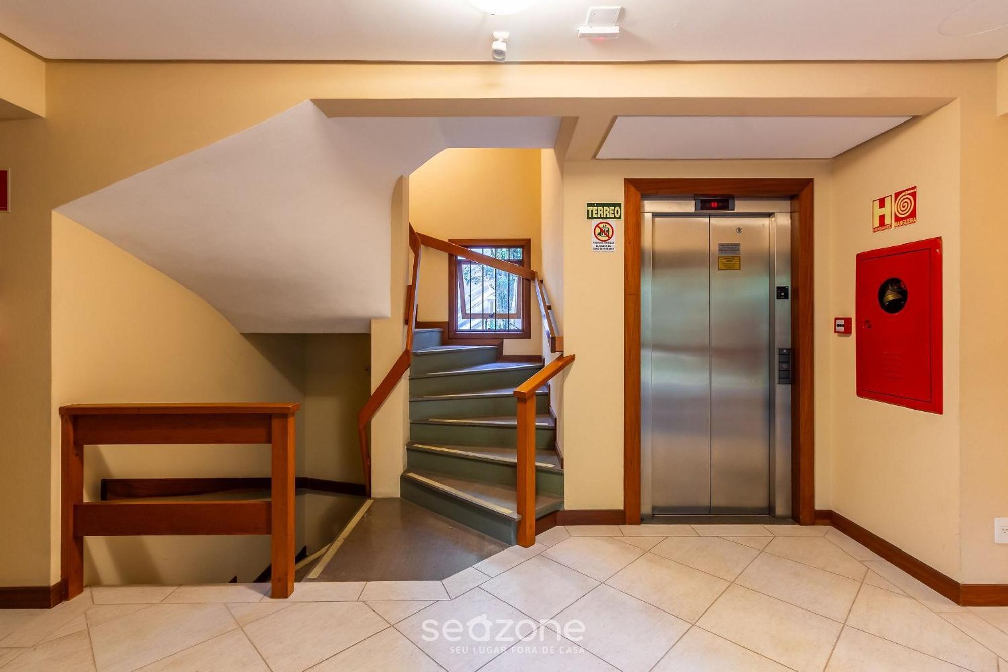 Apto Com Lareira 650m Do Mini Mundo Jpa102 Apartment